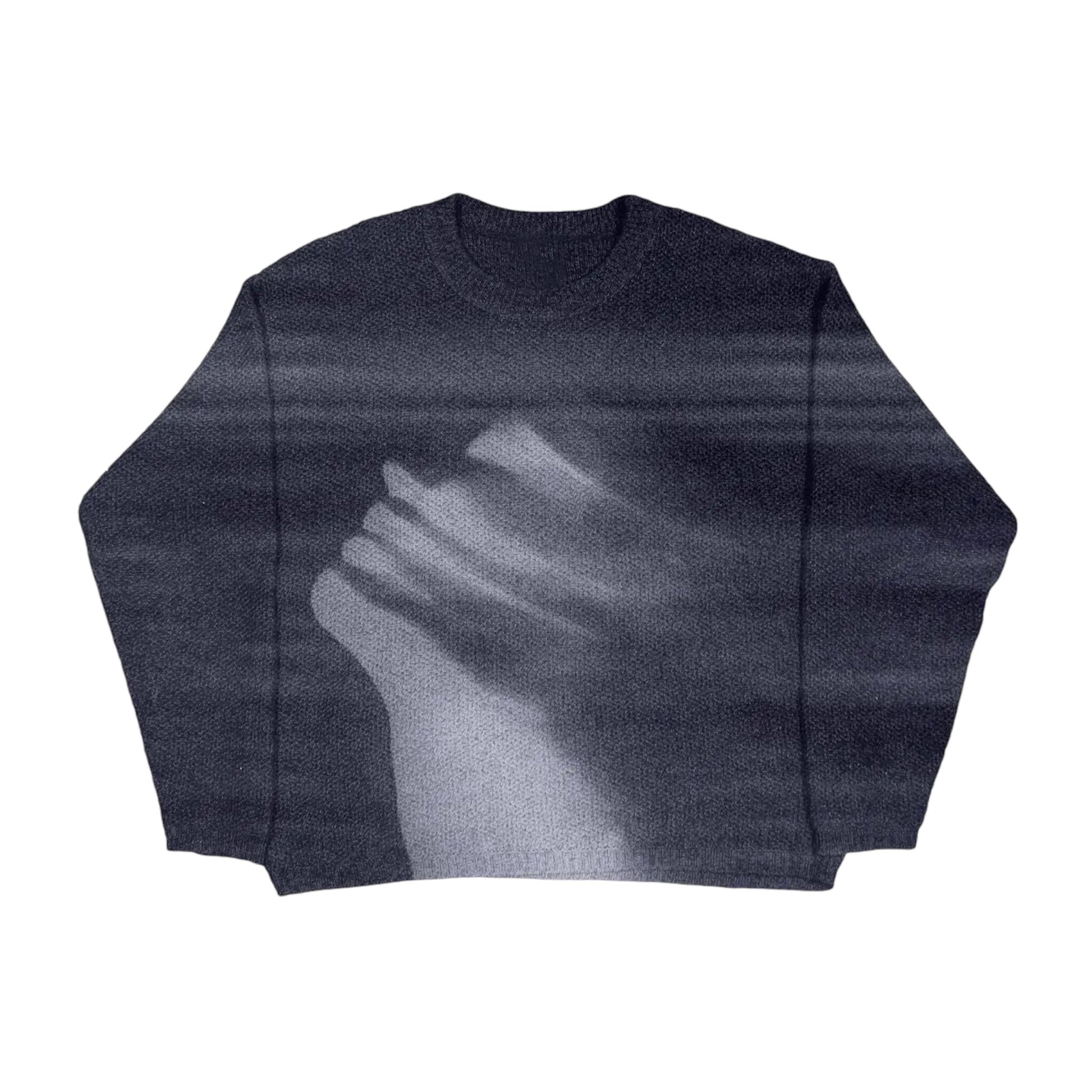 LOWERSTAR Futuristic Face Sweater