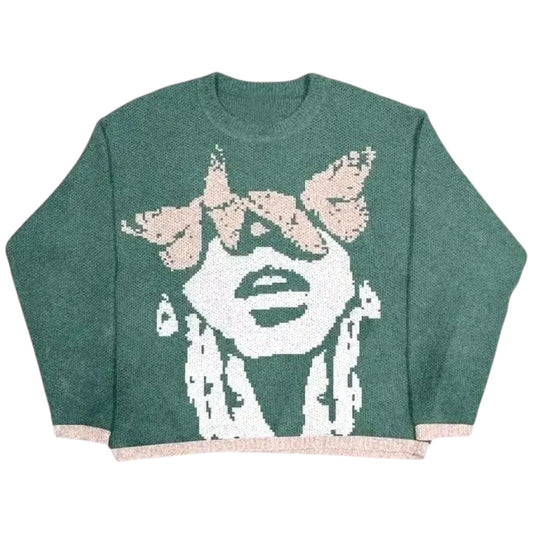 LOWERSTAR "Butterflies" Sweater 