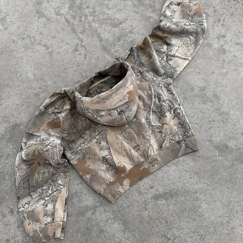 LOWERSTAR RealTree Cropped Hoodie