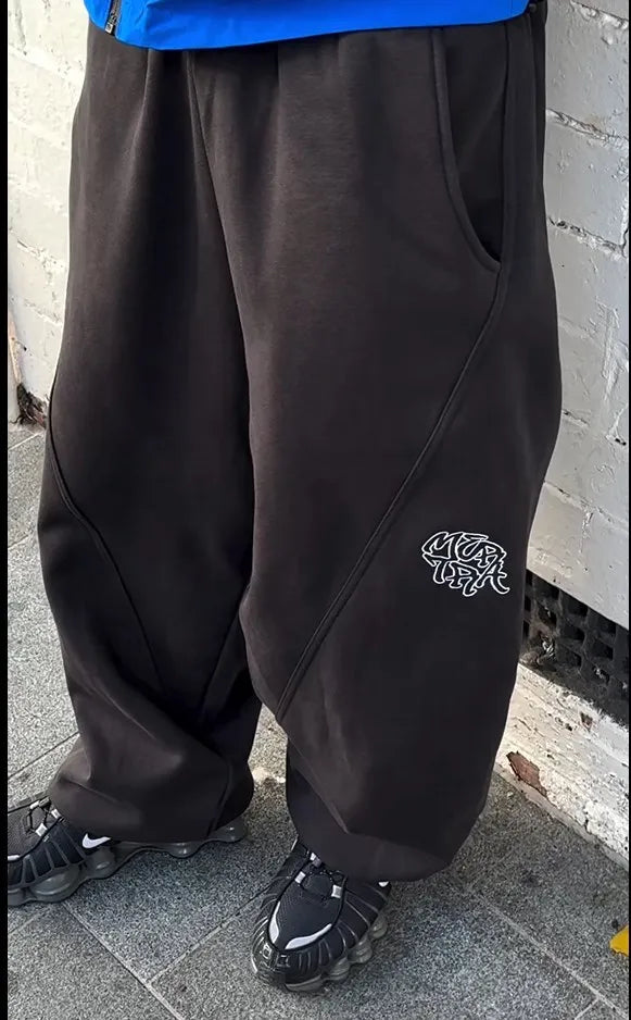 LOWERSTAR Oversized Casual Sweatpants 