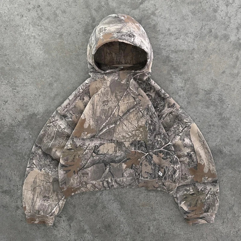 LOWERSTAR RealTree Cropped Hoodie