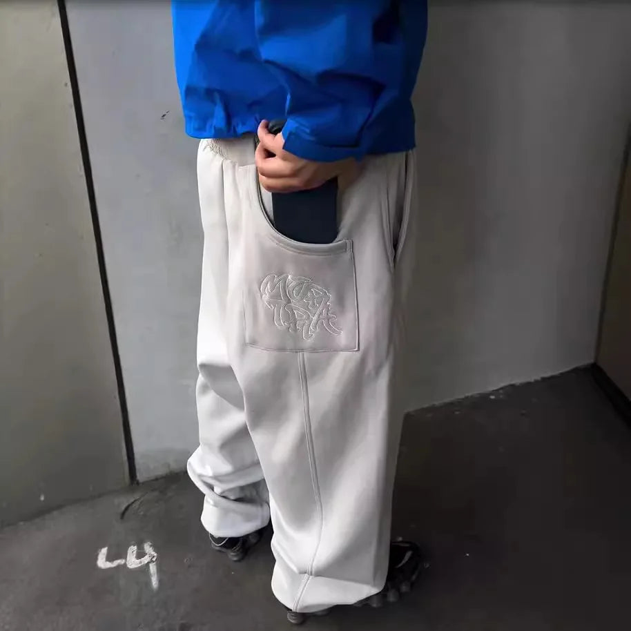 LOWERSTAR Oversized Casual Sweatpants 