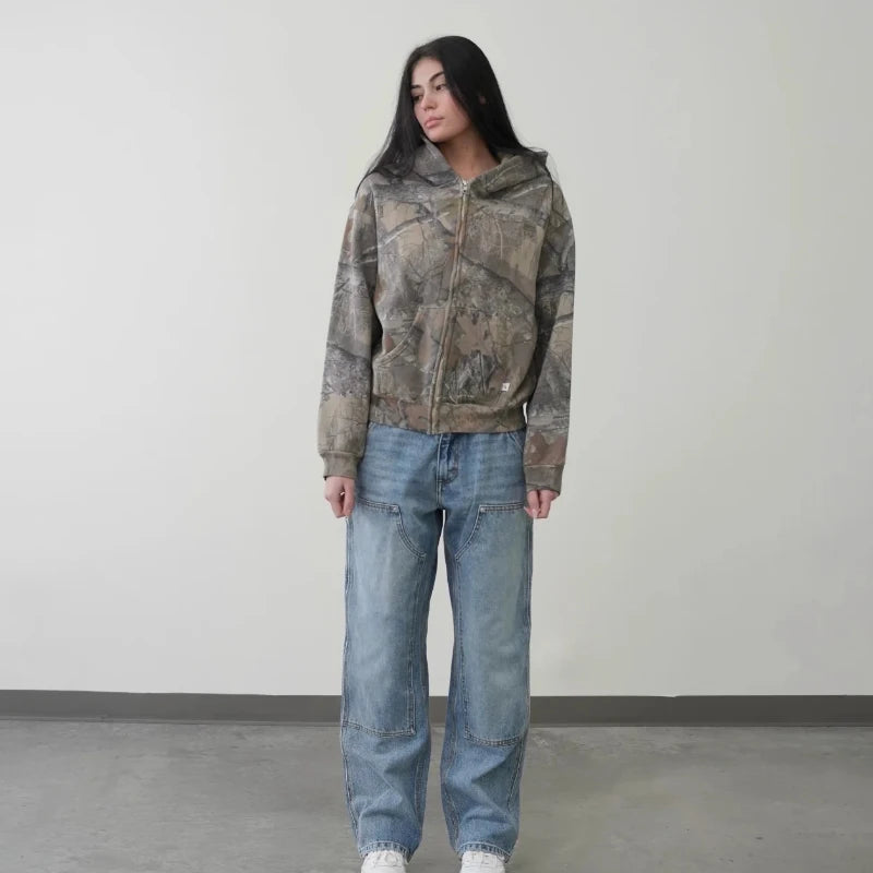 LOWERSTAR RealTree Cropped Hoodie