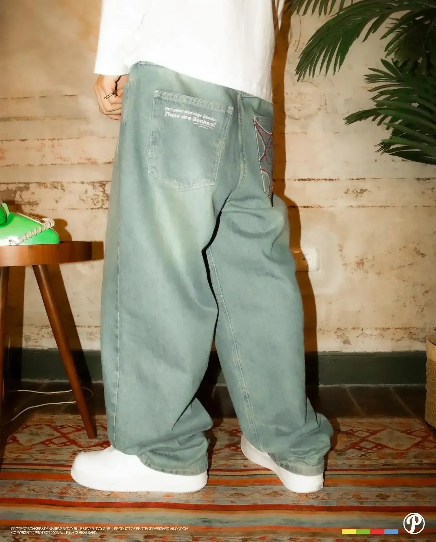 LOWERSTAR Pstar Baggy Jeans