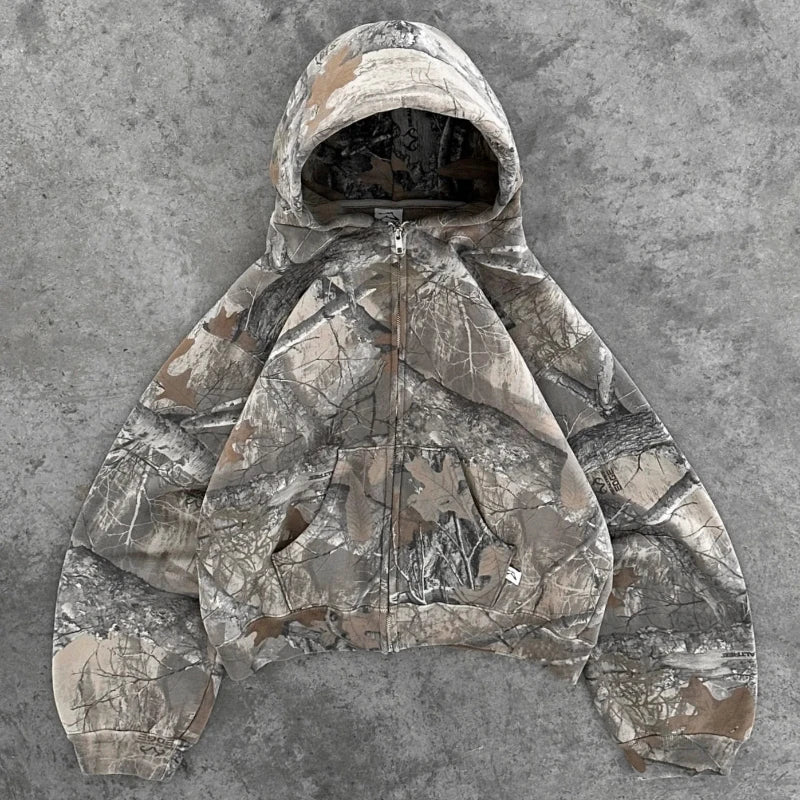 LOWERSTAR RealTree Cropped Hoodie